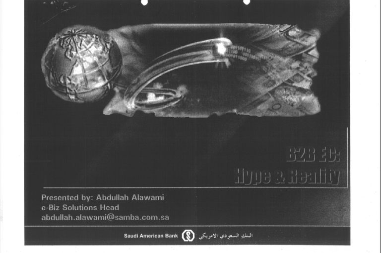 الضجة والواقع للتجارة الإلكترونية بين الشركات (B2B)