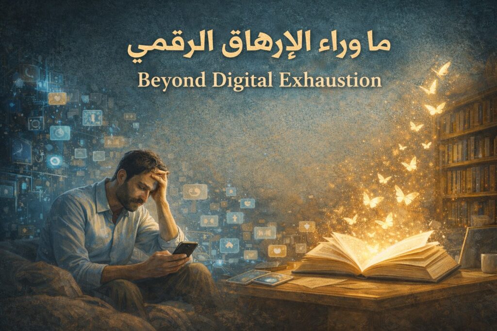 ومضات من وعيٍ جديد… حين يصبح الإرهاق الرقمي رسالة إنقاذ